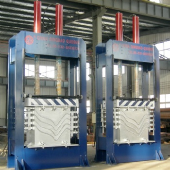 青島產壓力120T曲面板彎曲成型熱壓機 用于家具等彎曲部件