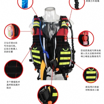 水域救援裝備生產廠家激流救生衣