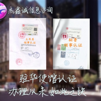秘魯財務審計領館蓋章|董事會議領館認證