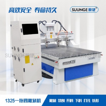 定制加大廣告木工多頭工藝品仿古家具雕刻機(jī)小型全自動(dòng)立體浮雕機(jī)