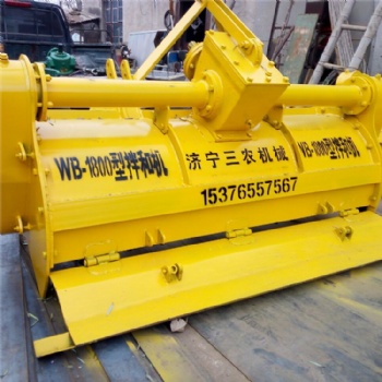 大型公路牽引式拌和機 后置灰土拌灰機 耐磨加密合金頭路拌機