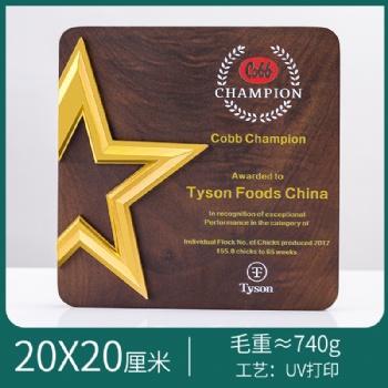 北京**獎牌 木質(zhì)獎牌定做 商會會議禮品
