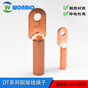 DT16銅鼻子 銅鼻子壓線 銅冷壓裸端子 穩不落