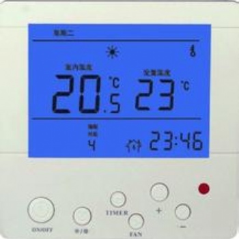 液晶溫控器，風(fēng)機(jī)盤管控制面板