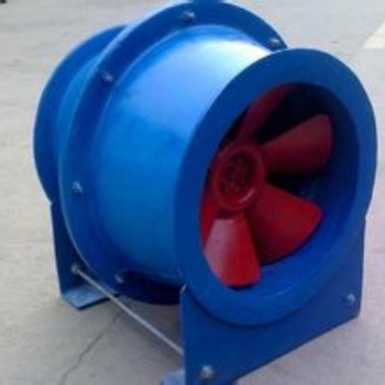 FSJG玻璃鋼斜流風機，防爆玻璃鋼斜流風機