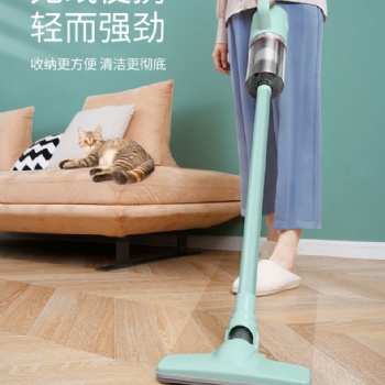 寶家麗跨境可定制無線吸塵器家用強力小型家用手持推桿迷你吸塵器大吸力