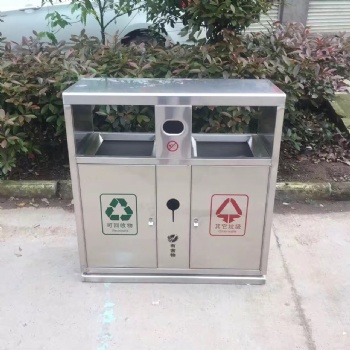 市政不銹鋼垃圾桶廠家不銹鋼工業垃圾桶