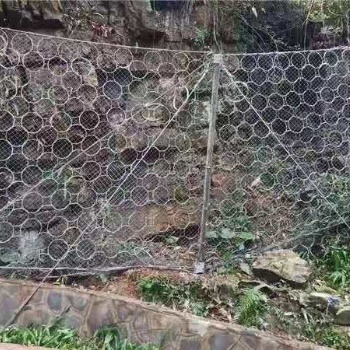 貴州礦山邊坡防護RXI-150柔性環形網發貨配件齊全