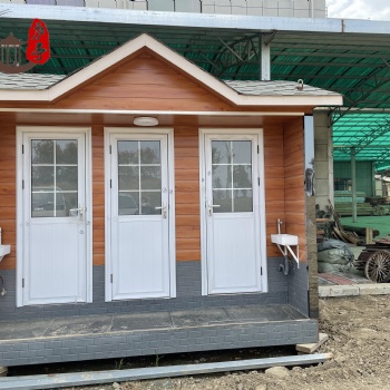 廬亭園林景觀廠家：專業定制景區移動公廁，移動售貨亭，欄桿，宣傳欄，樹圍，花箱，垃圾桶等防腐木制品