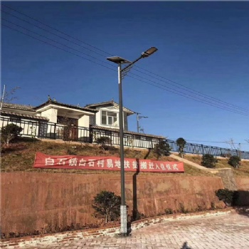 吳忠太陽能路燈燈桿，吳忠一體化太陽能路燈