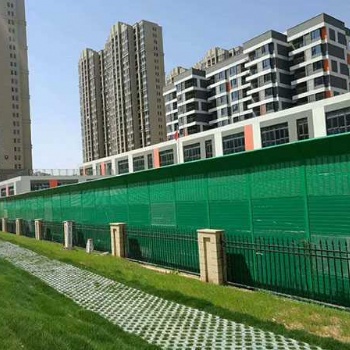 上海市聲屏障具有很好的隔音效果美觀 安裝方便