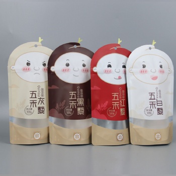 自立 鍍鋁 開窗 異形袋