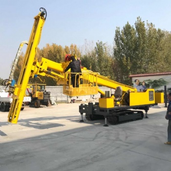 輕型頂驅(qū)錨固護坡鉆機 護坡錨固鉆機 伸縮高度護坡錨固鉆機