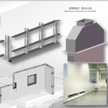 協多利金屬壁板隔墻丨協多利厚度100中空回風墻丨協多利凈化板材廠家丨昆山協多利50厚彩鋼巖棉板