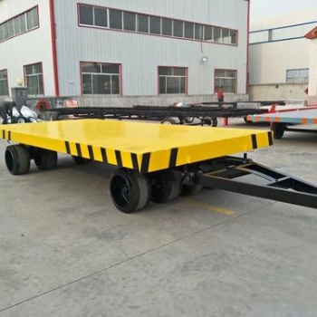 牽引平板車大噸位定制輪式拖車重型廠區(qū)轉(zhuǎn)運
