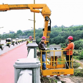 岱山20米橋檢車出租工作平穩安全，提供作業效率