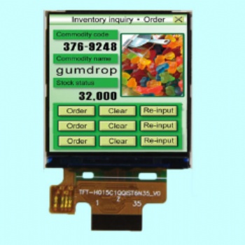 1.54寸TFT正方形/240*240分辨率/全視角/高亮/1.5寸方屏/TFT-H015C1QQI
