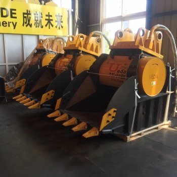 破碎斗設計初衷理念 處理建筑垃圾破碎斗 買破碎斗的時候需要注意什么問題