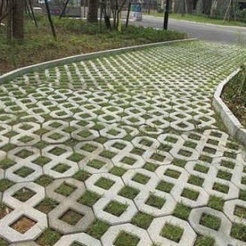 山東德州廠家供應草坪磚 8字磚 可定制顏色 樣式