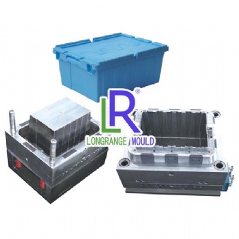 折疊周轉箱模具 物流周轉箱模具 卡板箱模具 注塑模具開模