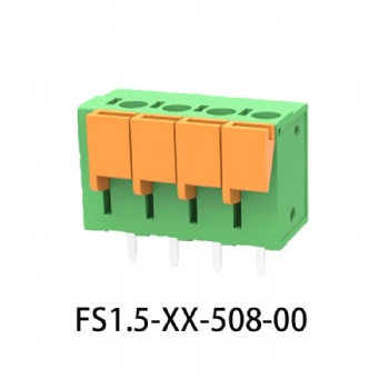 過UL自鎖彈簧式接線柱5.08控制板用單層插座DG142V