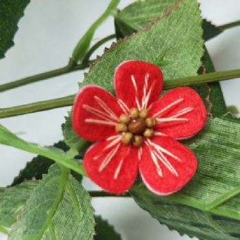 手工項鏈公主系列藍色珍珠水滴韓版水晶花朵愛心胸花