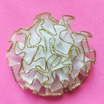 保色耳環水晶花朵紅色公主系列手工全包水滴形胸花