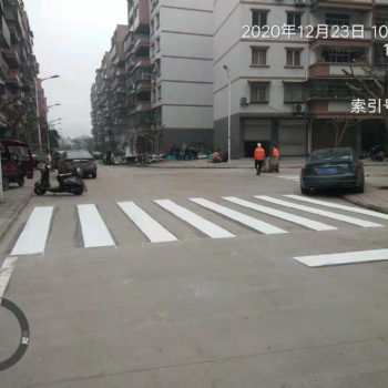 河南寧陵熱熔劃線道路劃線路標指示牌交通設施瀝青改色與攤鋪環氧地坪自流平金剛砂地坪透水