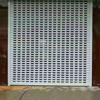 嘉定區鋁合金電動門 沖孔卷簾門 防火門定做