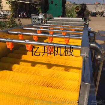 億邦供應(yīng)紅薯去皮去雜機 土豆毛輥清洗機