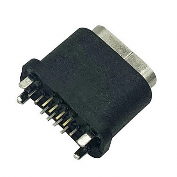 熱賣防水母座type-c 16p立式插板h10.2 原裝正貨