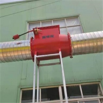 木材廠除塵管道單向防爆閥(阻火隔爆閥)