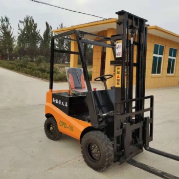一噸新能源電動(dòng)叉車 廠區(qū)貨物搬運(yùn)叉裝機(jī) 好用不貴