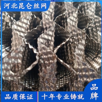 金屬孔板填料 不銹鋼網板填料 昆侖絲網 源頭工廠 可定制