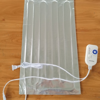 防水鋁箔發(fā)熱片220V可調(diào)溫飯盒外賣快餐保溫墊