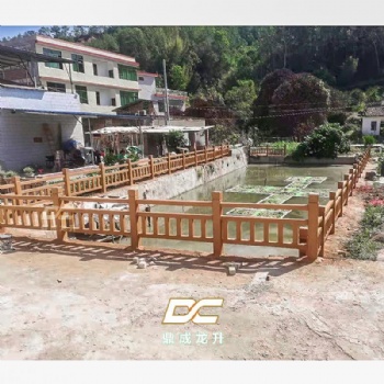 福建仿木3-6水泥制品園林市政堤壩庭院水庫橋梁新農村混凝土防護裝飾欄桿護欄