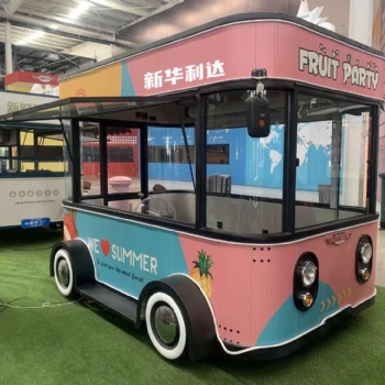 孟州電動餐車,電動四輪餐車,小吃快餐車,移動美食車,小吃車公司