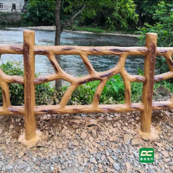福建仿木護欄生產廠家，景觀小品生產安裝