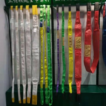 兩頭扣環眼型吊裝帶-加厚加護套吊帶-