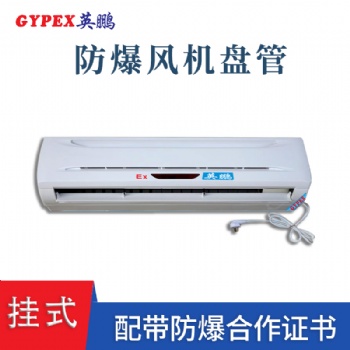 四川油漆廠掛式防爆風(fēng)機(jī)盤管