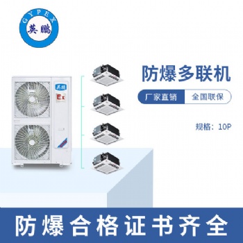 化學工廠天花式防爆多聯機-十匹一拖四