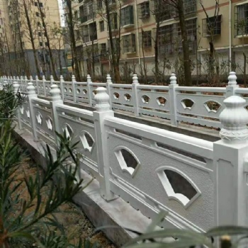 水泥仿石護欄 扇型款 廣東福建仿木護欄庭院景區河道