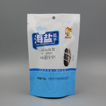 自立亮面鋁箔瓜子外袋