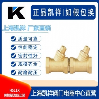 HS11X黃銅倒流防止器