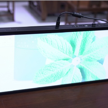 博視恒通科技液晶條形屏廣告機，可根據客戶要求定制不同尺寸條形屏