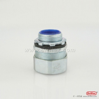 DPJ端接式外絲直接頭配包塑金屬軟管通徑6-100mm