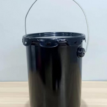 供應1GAL 4.5L 金屬直罐桶 金屬直身桶 鐵機打膠桶 直壁桶 硅酮膠桶