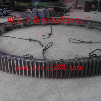 4.3米回轉(zhuǎn)窯大齒輪 回轉(zhuǎn)窯輪帶加工定做好品質(zhì)