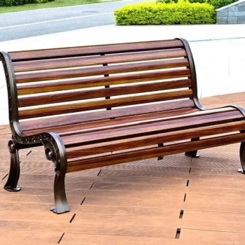 公園椅，防腐木，塑木， 鋁合金