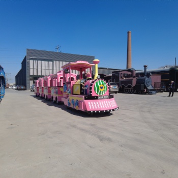 無軌觀光小火車_景區旅游觀光小火車_兒童游樂場電動軌道小.